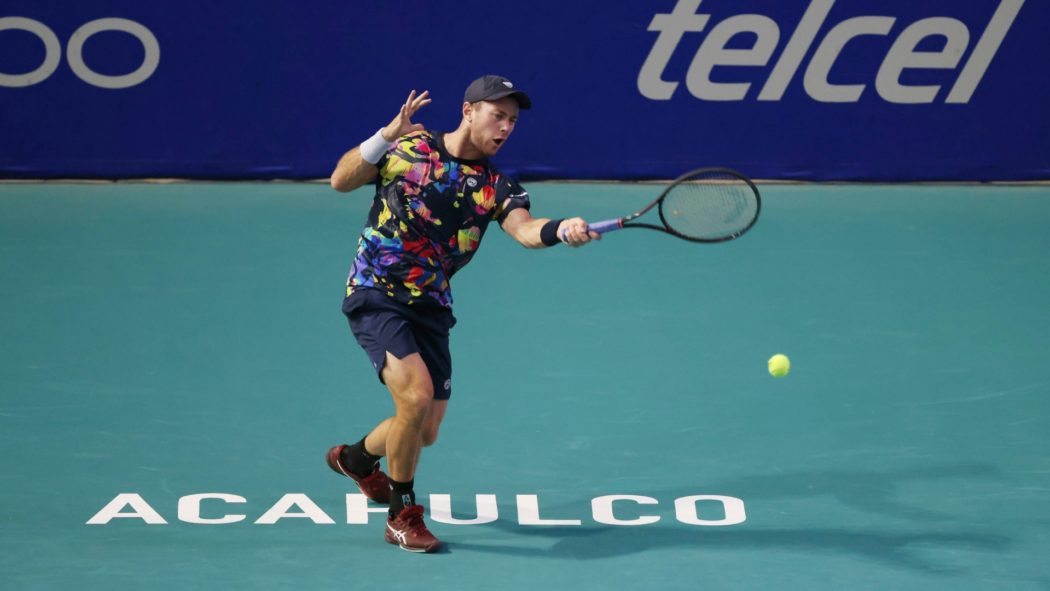 Sieg im Achtelfinale: Dominik Koepfer