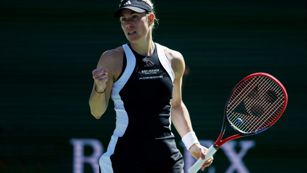 Kerber steht in Indian Wells in Runde drei