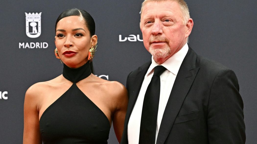 Becker mit Partnerin de Carvalho Monteiro