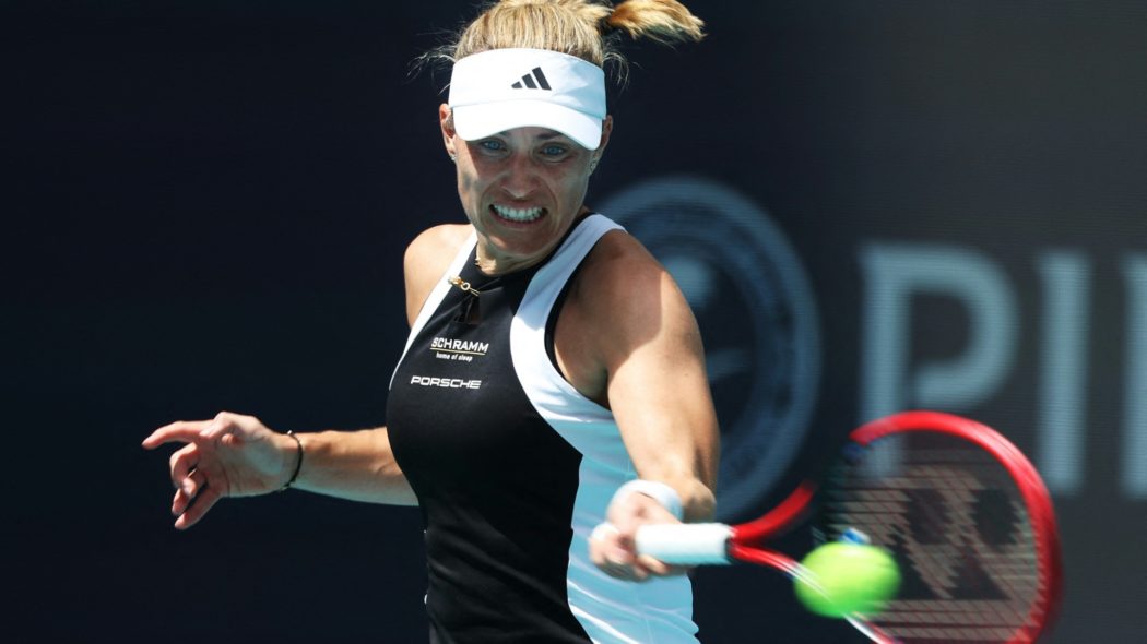 Angelique Kerber tritt im Doppel an