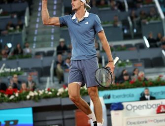 Tennis Madrid: Zverev kämpft sich durch Nachtschicht
