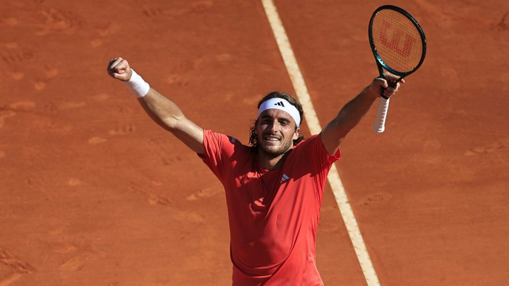 Monte-Carlo-Sieger 2021 und 2022: Stefanos Tsitsipas