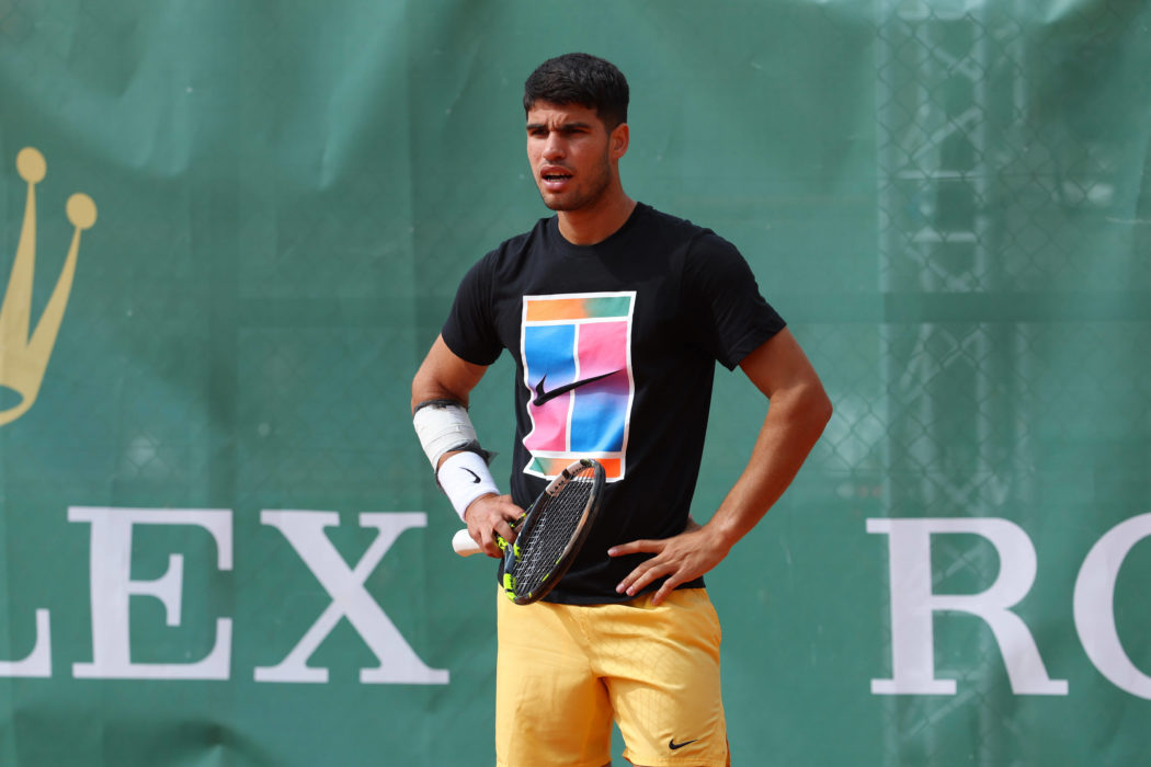 Carlos Alcaraz (Spa) TENNIS : Rolex Monte Carlo Masters – 07/04/2024 AntoineCouvercelle/Panoramic PUBLICATIONxNOTxINxFRA