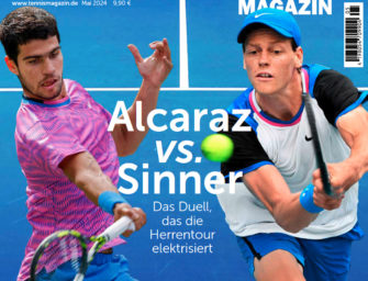 tennis MAGAZIN 5/2024: Alcaraz vs. Sinner – ein Duell, das die Herrentour elektrisiert