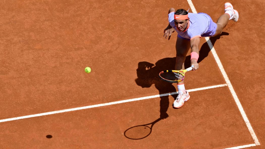 Rafael Nadal in Rom