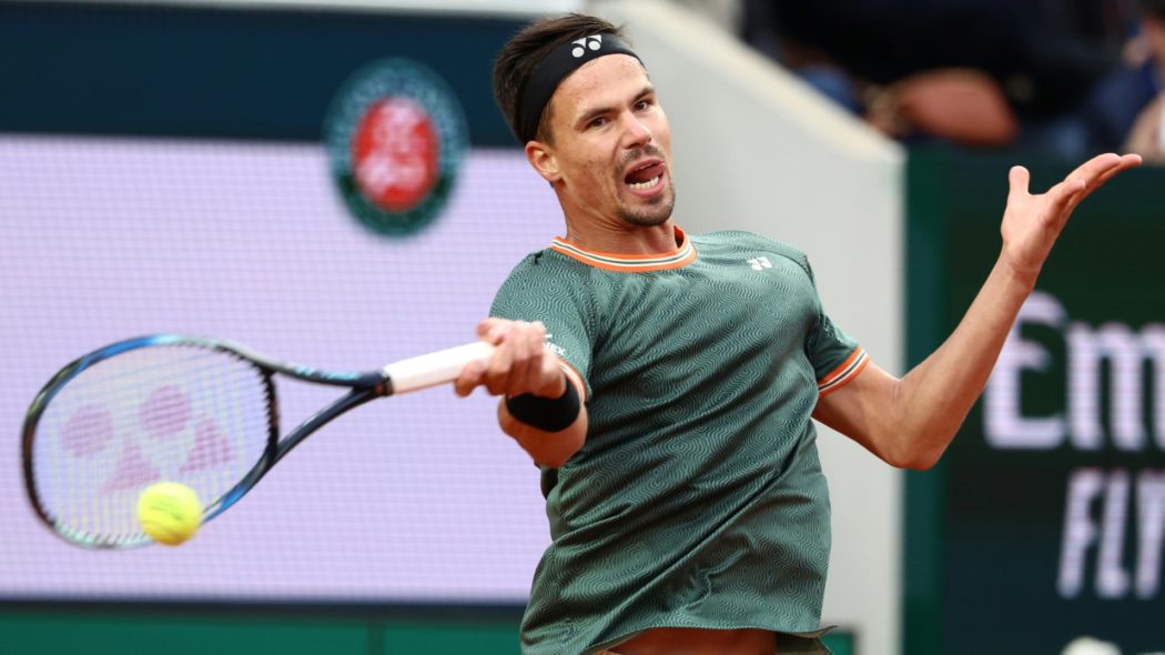 Ausgeschieden nach großem Kampf: Daniel Altmaier