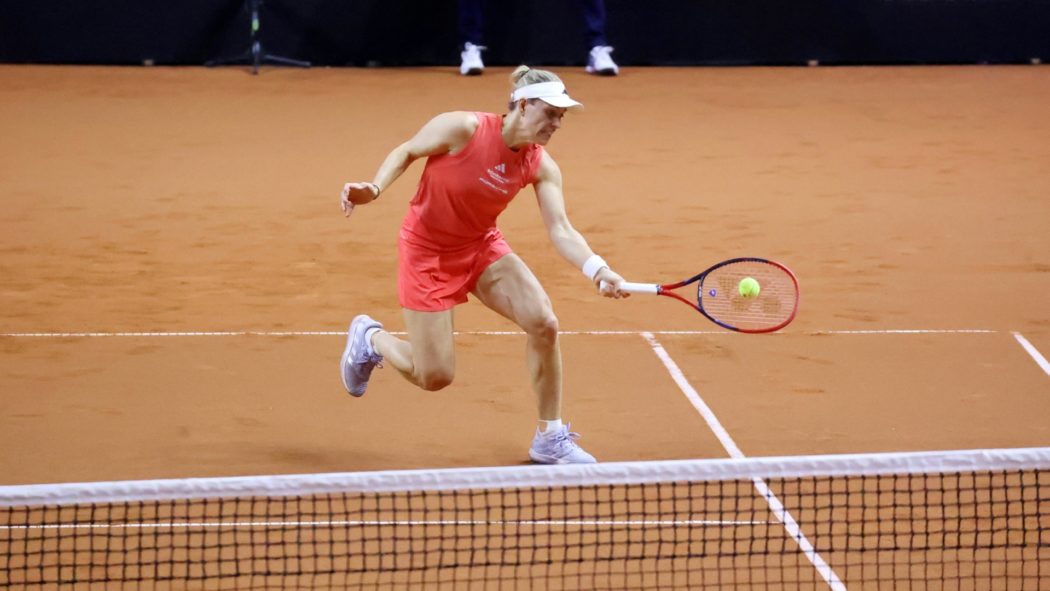 Angelique Kerber kommt auf Sand immer besser zurecht