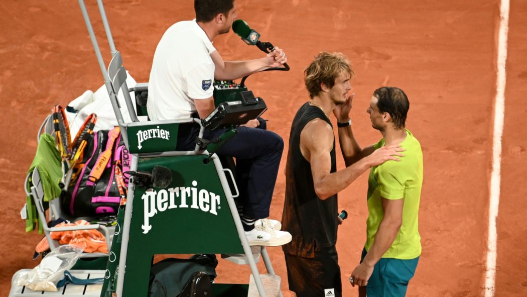 Zverev und Nadal in Paris