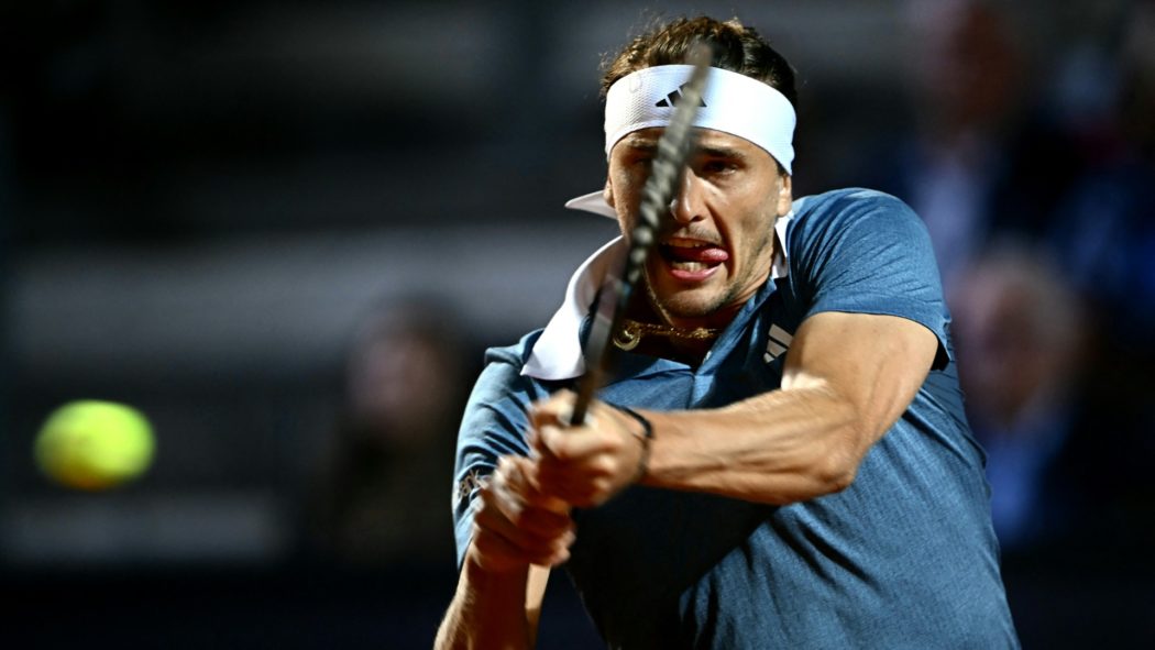 Zverev in Rom unter den besten 16