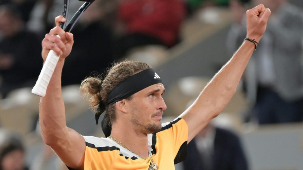 Zverev steht im Viertelfinale