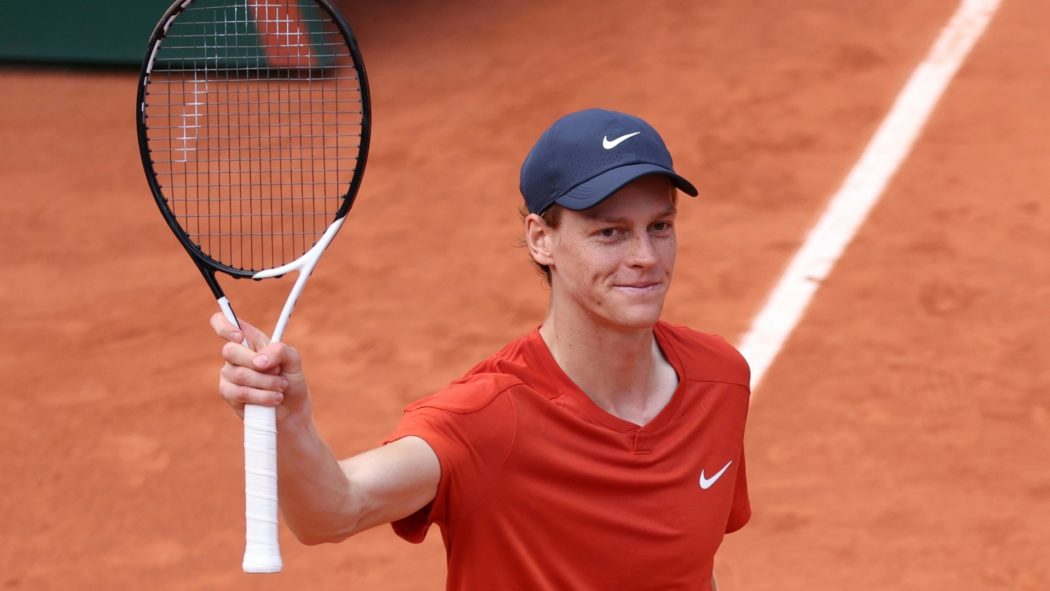 Wie „Moses“ in Tenniskleidung: Jannik Sinner