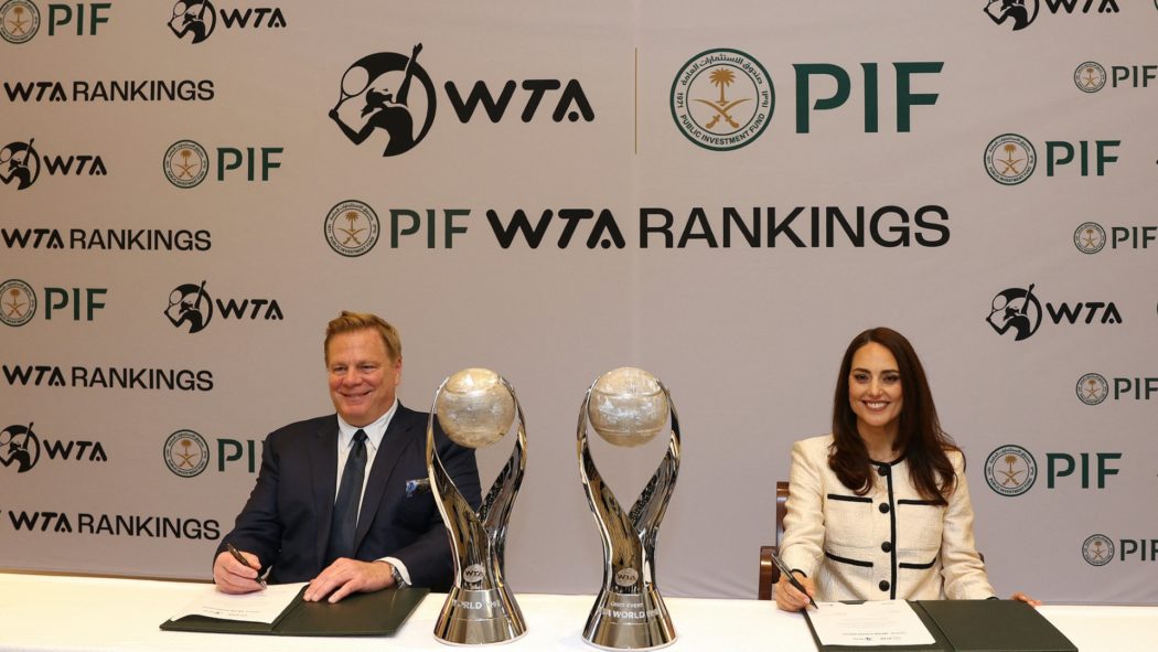 Saudis und WTA in einem Boot