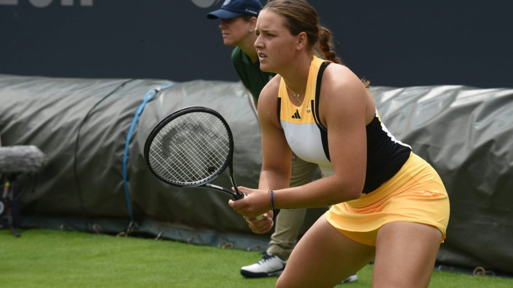 Im Achtelfinale von Bad Homburg: Jule Niemeier