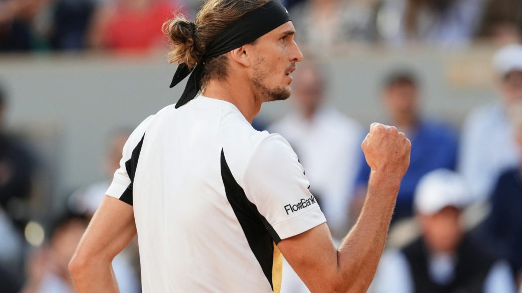 Im Finale von Paris: Alexander Zverev