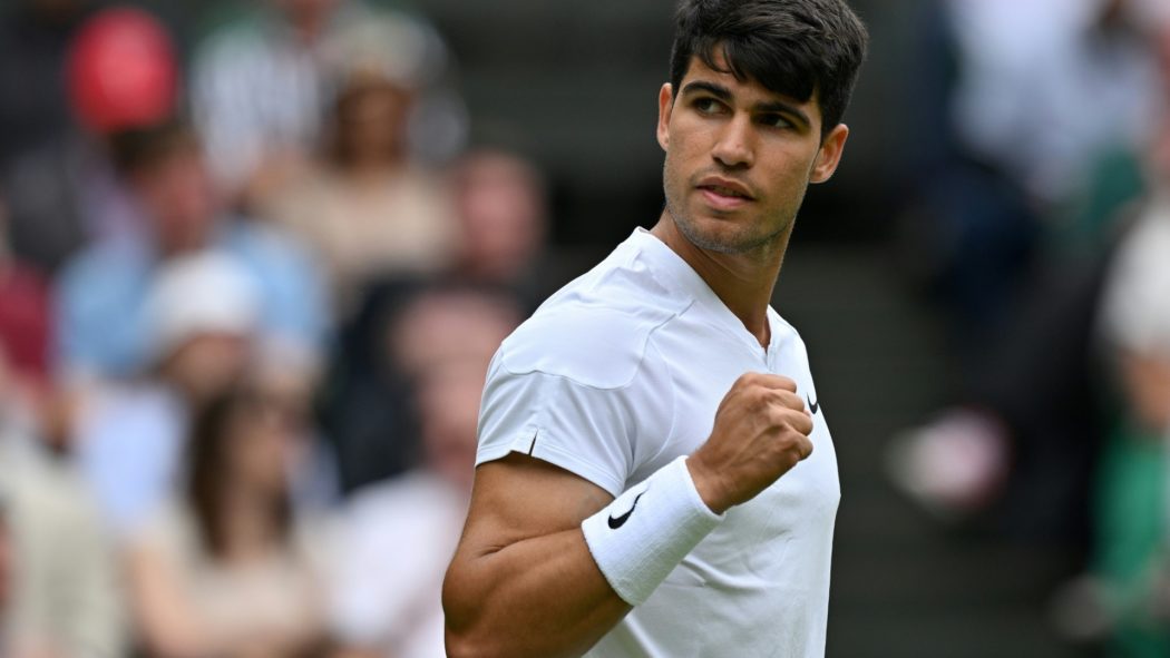 Carlos Alcaraz hatte mächtig zu kämpfen