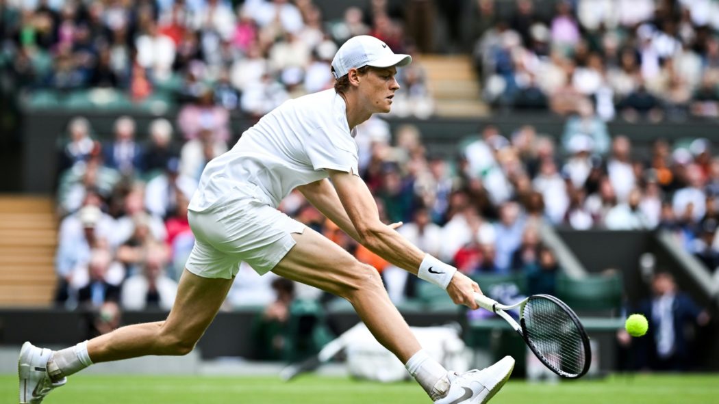 Jannik Sinner im Duell mit Matteo Berrettini