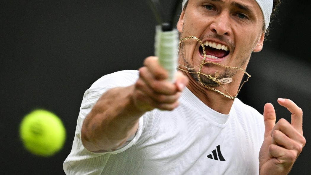 Voller Fokus auf den Ball: Alexander Zverev