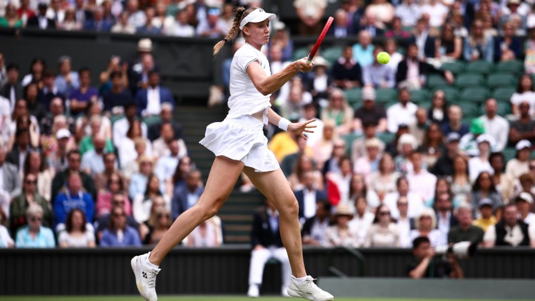 Elena Rybakina steht im Halbfinale von Wimbledon