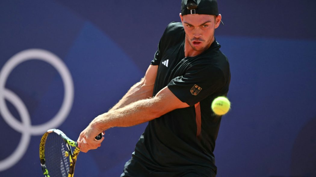 Maximilian Marterer war am Dienstag chancenlos