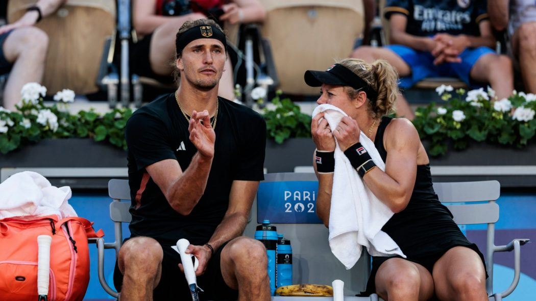 Kein Weiterkommen im Mixed: Zverev und Siegemund