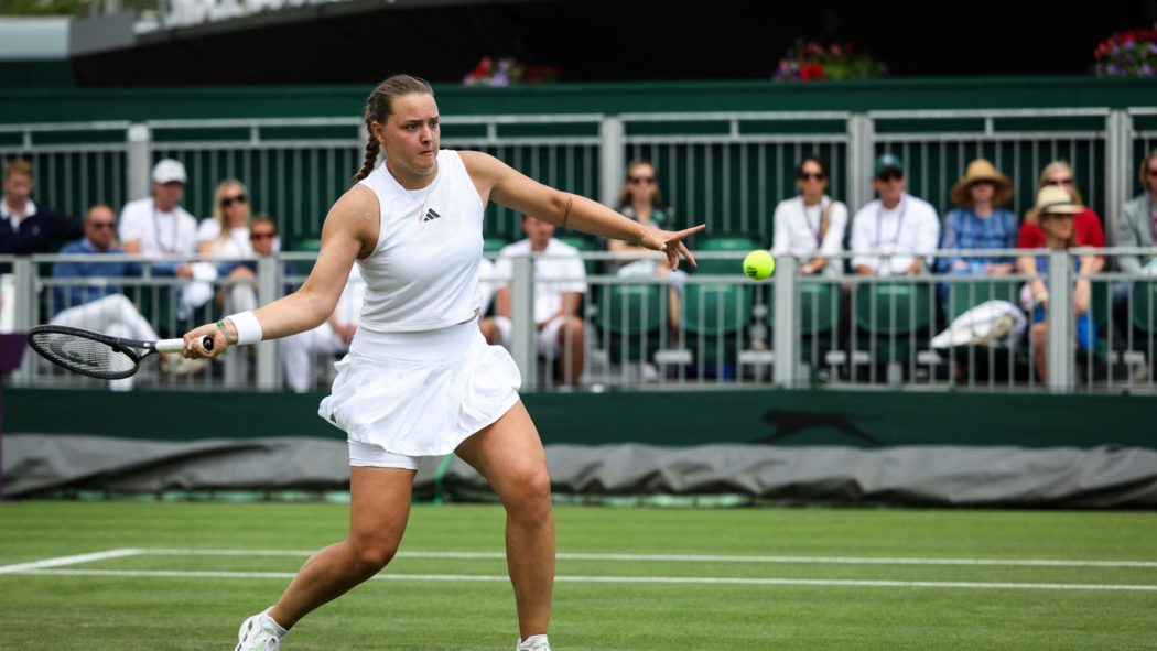 Jule Niemeier gewann ihr Auftaktduell in Wimbledon