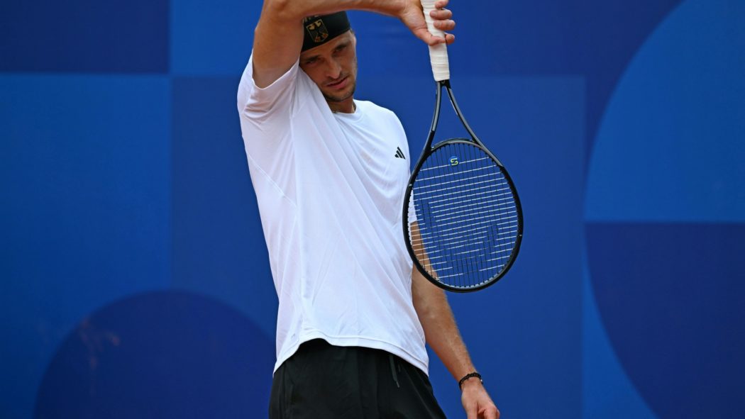 Alexander Zverev verpasste eine Medaille in Paris