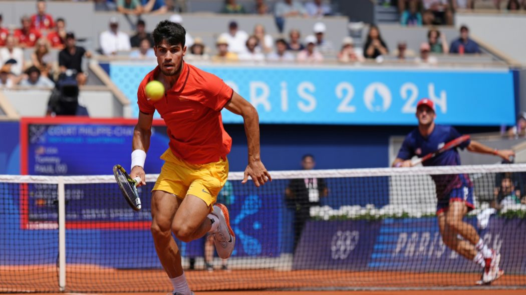 Carlos Alcaraz musste gegen Tommy Paul schuften