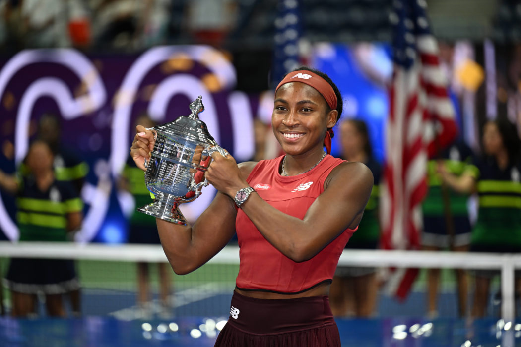 2023 US Open , New York Womans Fimal Winner Coco Gauff (USA) *** 2023 US Open , New York Womans Fimal Winner Coco Gauff