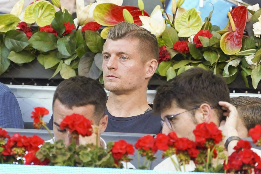 May 10 2019 Madrid Spain Toni Kroos during day seven of the Mutua Madrid Open at La Caja Magic