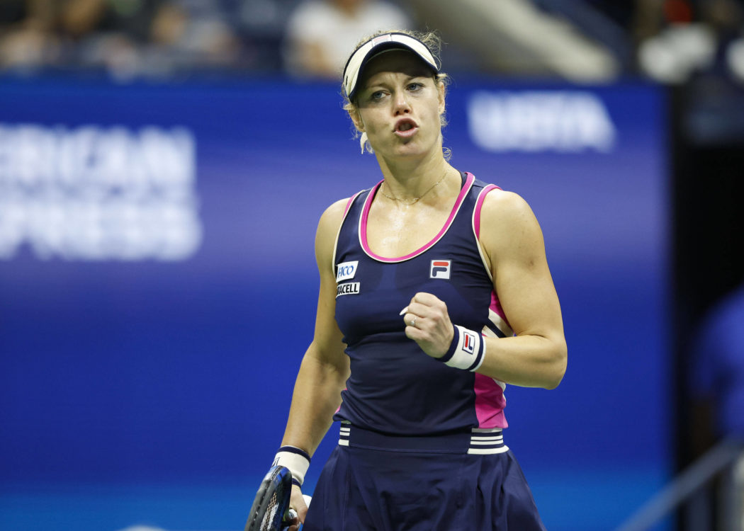 Laura Siegemund (GER) macht die Faust und jubelt, Jubel,Freude,Emotion *** Laura Siegemund GER makes fist and cheers, jo