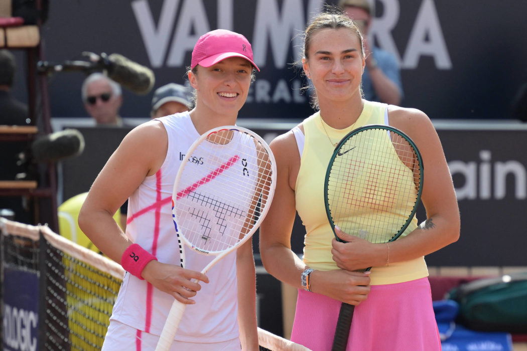 Iga Świątek, Aryna Sabalenka