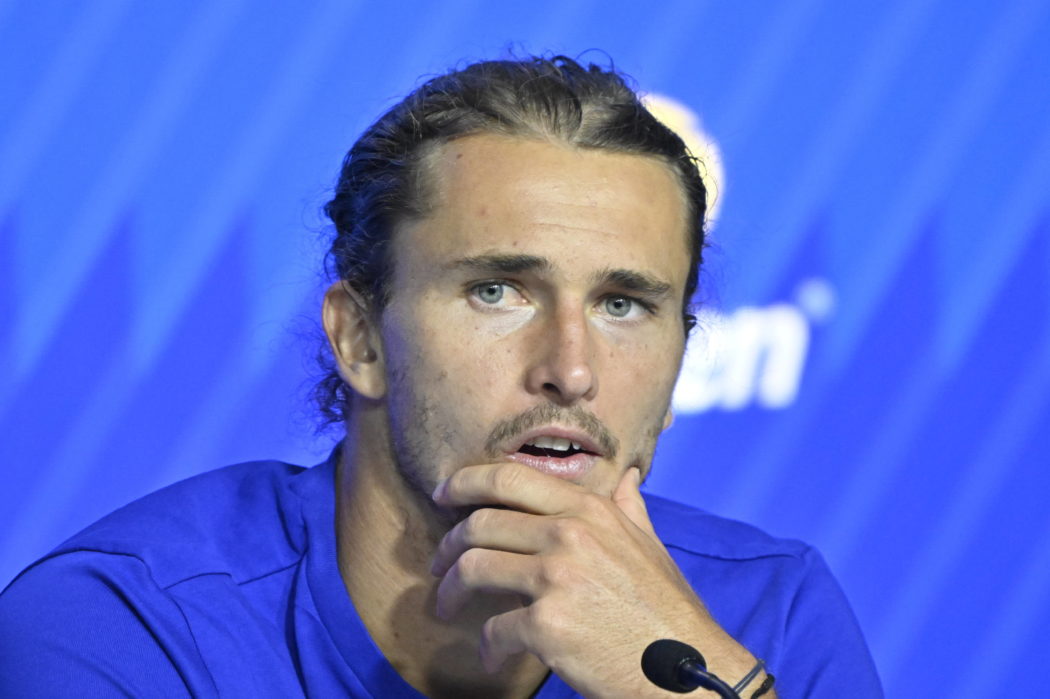 Tennis : Us Open 2024 – Alexander Zverev – Allemagne – press conference, PK, Pressekonferenz Tennis :Us Open 2024 – Usa