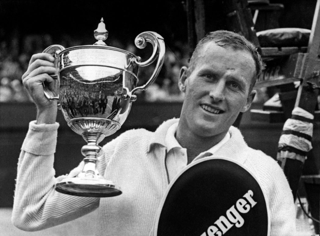 Neale Fraser 1945700 Neale Fraser by Unknown photographer, (20th century); (add.info.: Neg: 62217PL Tennisman Neale Fras