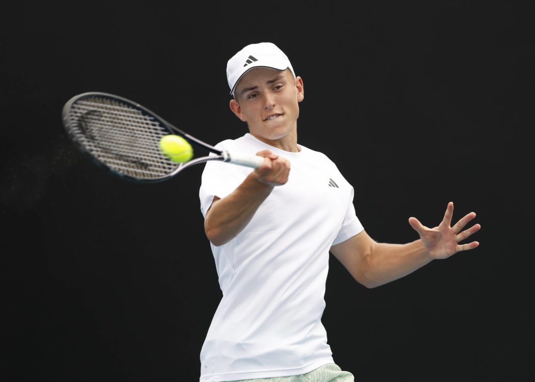 Justin Engel (GER), Australian Open 2024, Melbourne Park, Melbourne, Victoria, Australia. *** Justin Engel GER , Austral