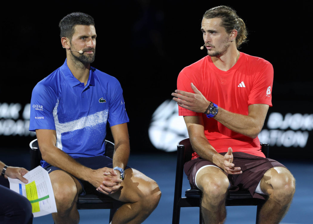 Novak Djokovic, Alexander Zverev