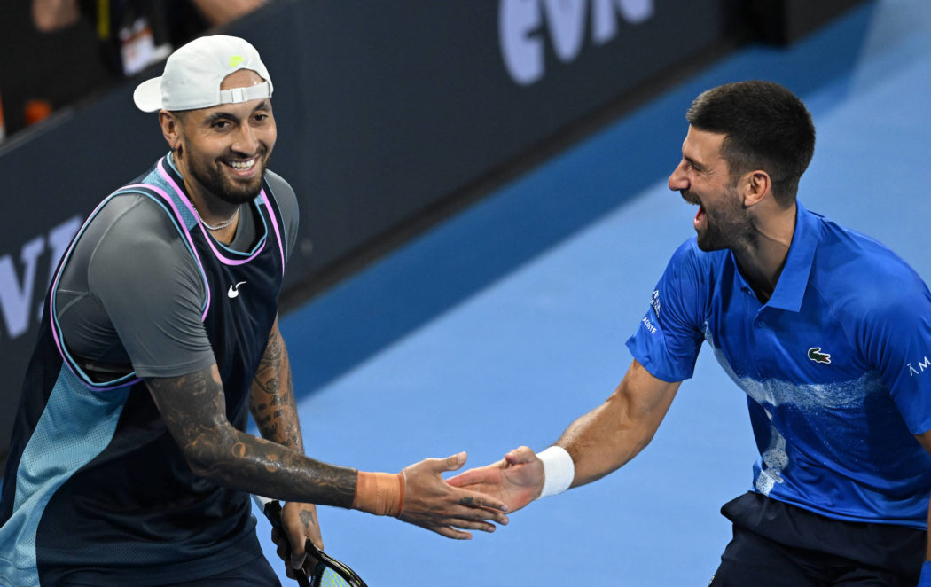 Nick Kyrgios, Novak Djokovic