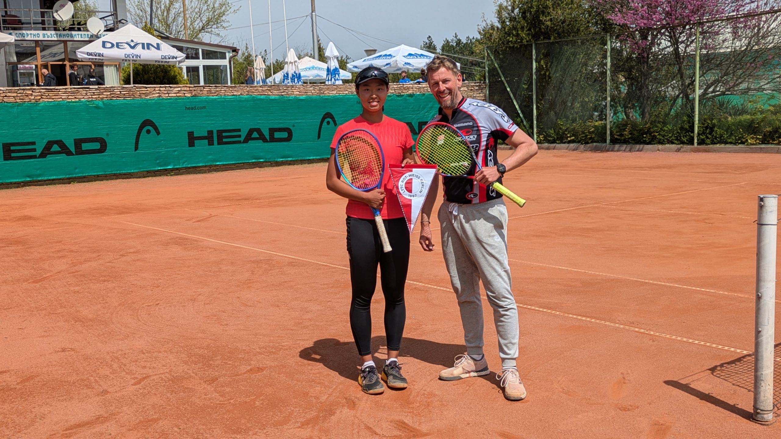 Mit Rad und Racket