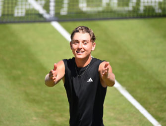 Im Viertelfinale von Stuttgart: Justin Engel auf den Spuren von Boris Becker