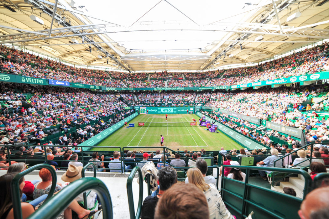 Sport Bilder des Tages Tennis – Terra Wortmann Open 2022 am 17.06.2022 in der OWL ARENA in Halle Innenansicht OWL Arena