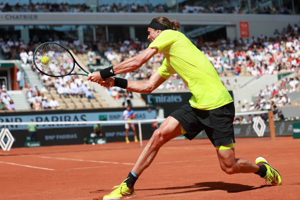 Alexander Zverev (GER)Tennis – French Open 2025 – Paris – Grand Slam / ATP / WTA / ITF –  Roland Garros  – France – 2025
