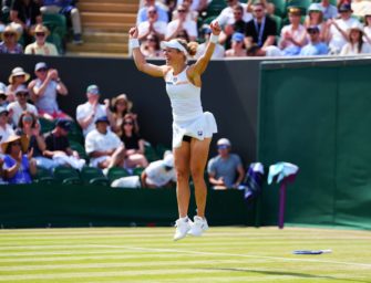 Last 8 Club vor Augen: Laura Siegemund surft die Wimbledon-Welle