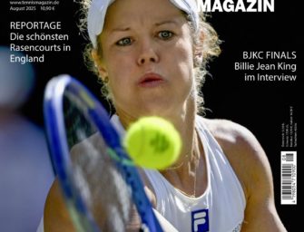 tennis MAGAZIN 8/2025: Laura Siegemund – Sensationslauf in Wimbledon