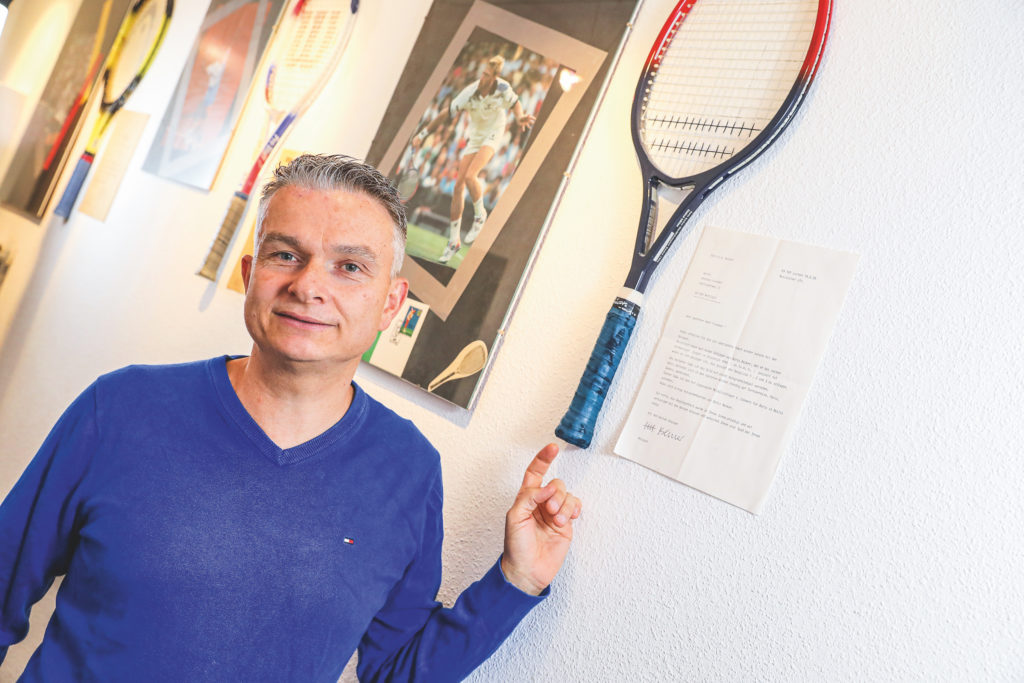 Tennisschläger Andreas Fixemer