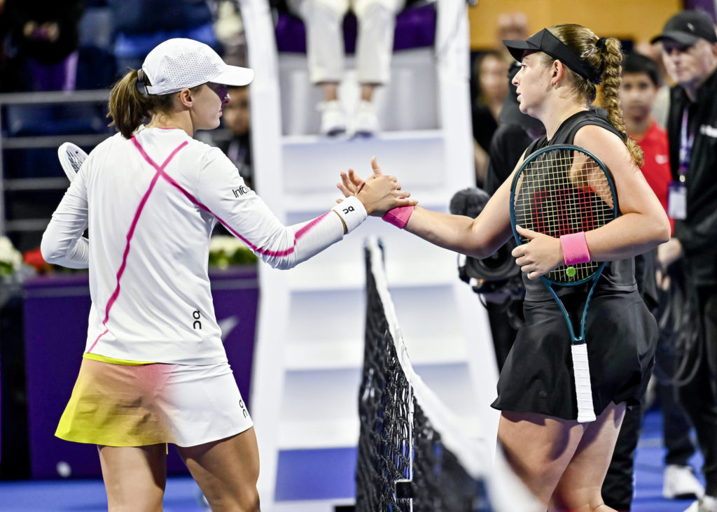 Iga Świątek, Jelena Ostapenko – Angstgegner