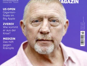 tennis MAGAZIN 10/2025: Boris Becker und seine Zeit im Gefängnis