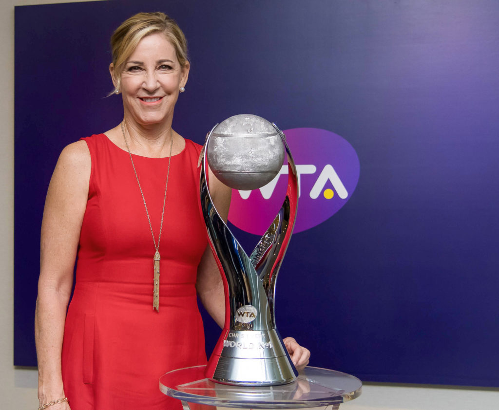 Chris Evert – WTA-Ranking