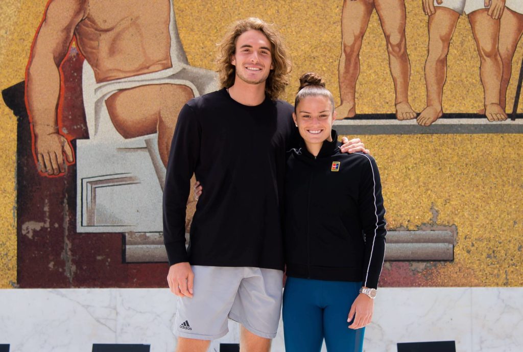 Stefanos Tsitsipas, Maria Sakkari