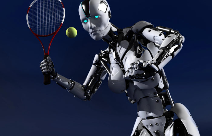 „Roboter im Tennistraining – Wir sind auf dem Weg”