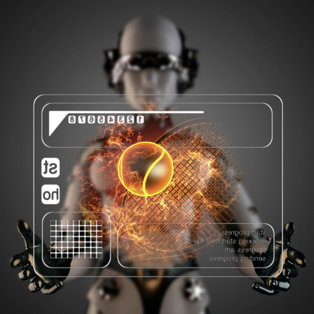 Tennis Roboter