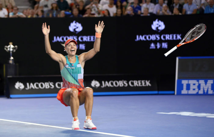 Angelique Kerber: Mit Beule zum Titel bei den Australian Open